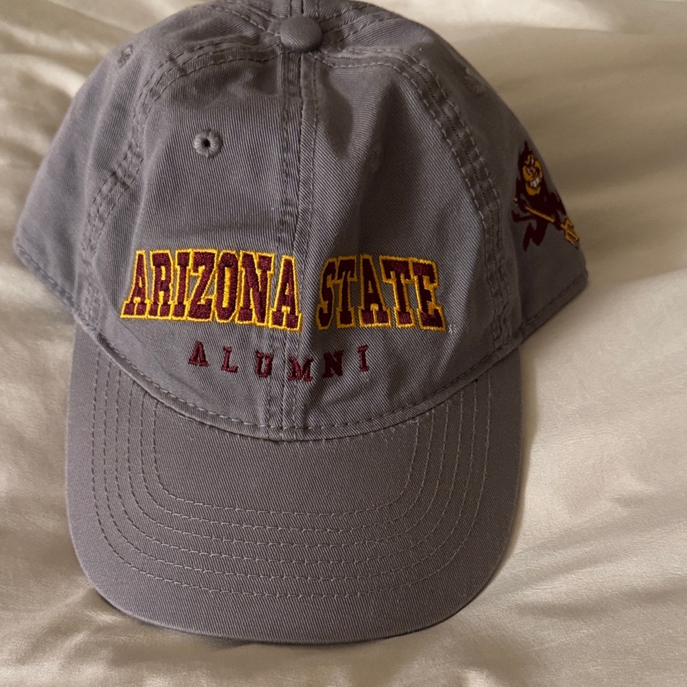 Legacy Gray Cap with Embroidered Logo